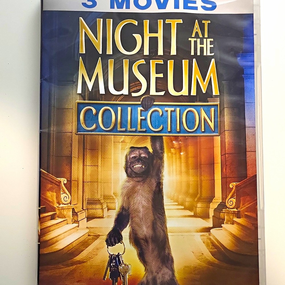 Night at the Museum 3-Movie Box Set DVD Widescreen PG Ben Stiller Levy